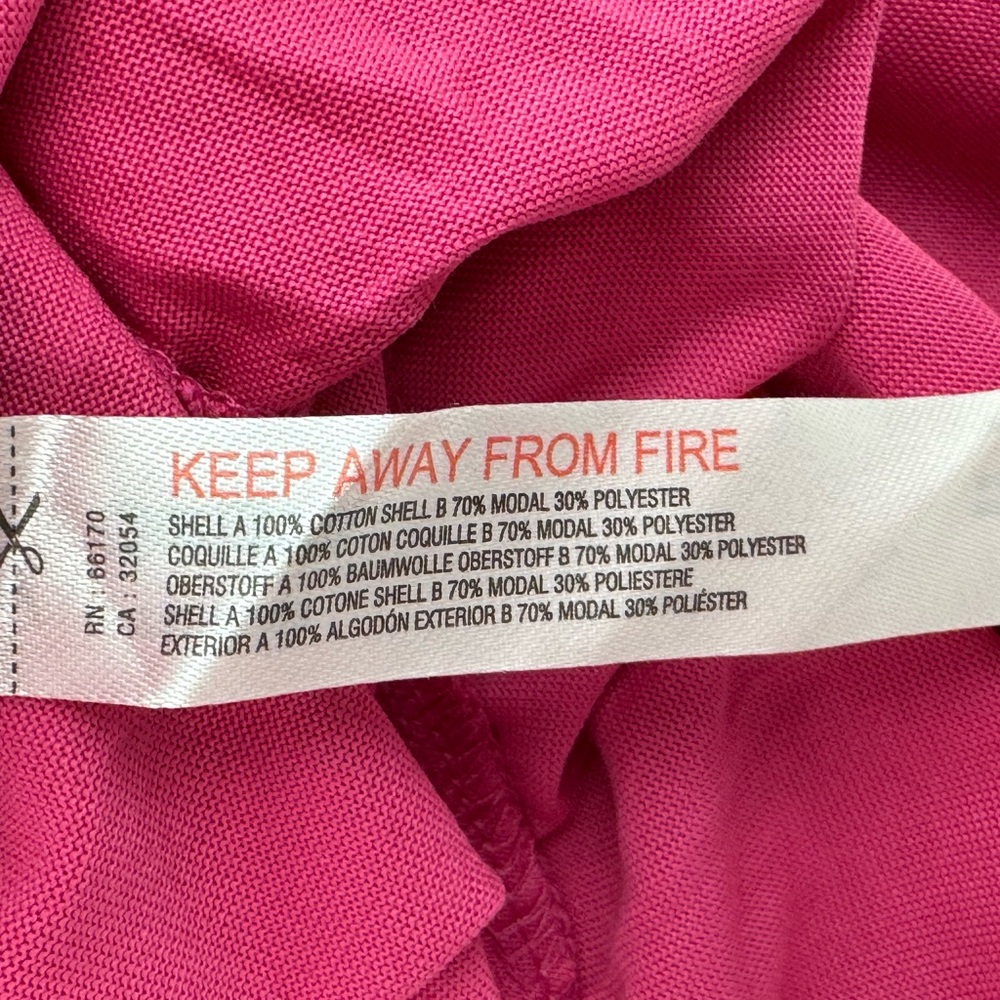 NWT Anthropologie Daily Practice Buzzer Beater Cotton Blend Pink Mini Dress Sz L - Picture 10 of 11
